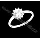 Luxusní stříbrný prsten ZIRCONIA, vel.7 (55 mm),  stříbro Ag925 RH + krabička